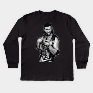 Scott hall >>>> Razor Ramon Kids Long Sleeve T-Shirt